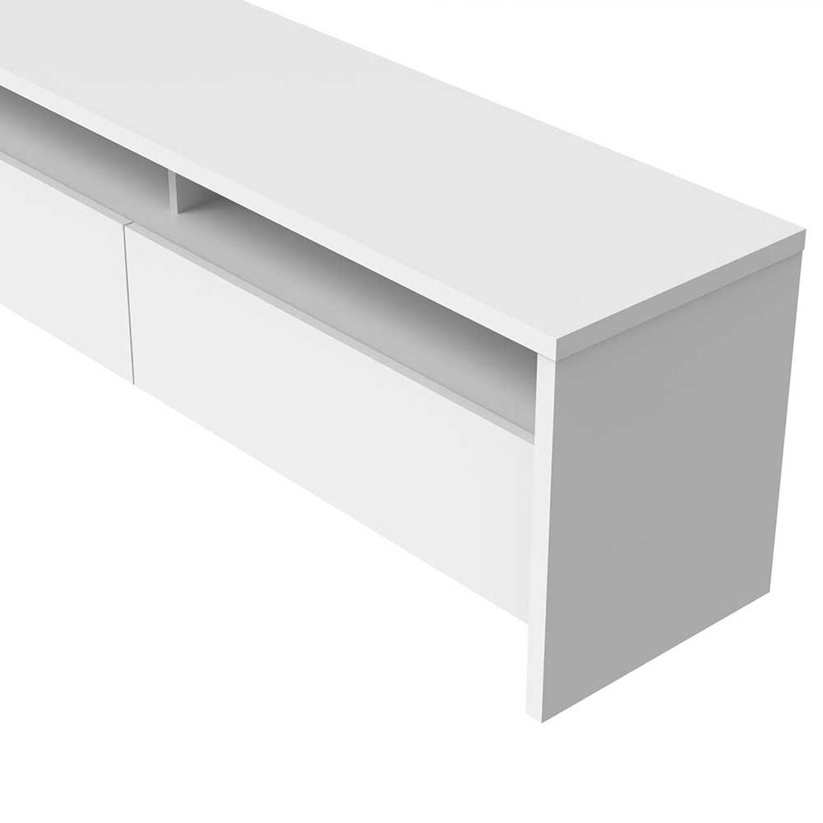 Rack TV Decocasa Aspen Hasta 75" Off White