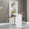 Mueble Organizador Plegable Vekkahome Plegable Blanco