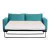 Sofá Cama Latam Home Livorno 3 Cuerpos Turquesa