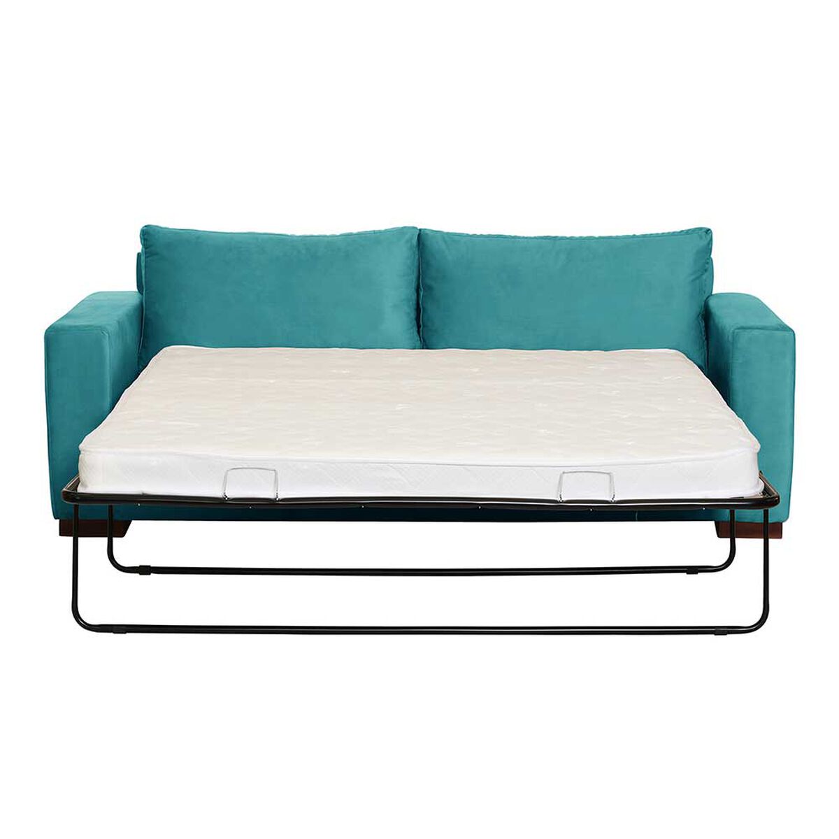 Sofá Cama Latam Home Livorno 3 Cuerpos Turquesa