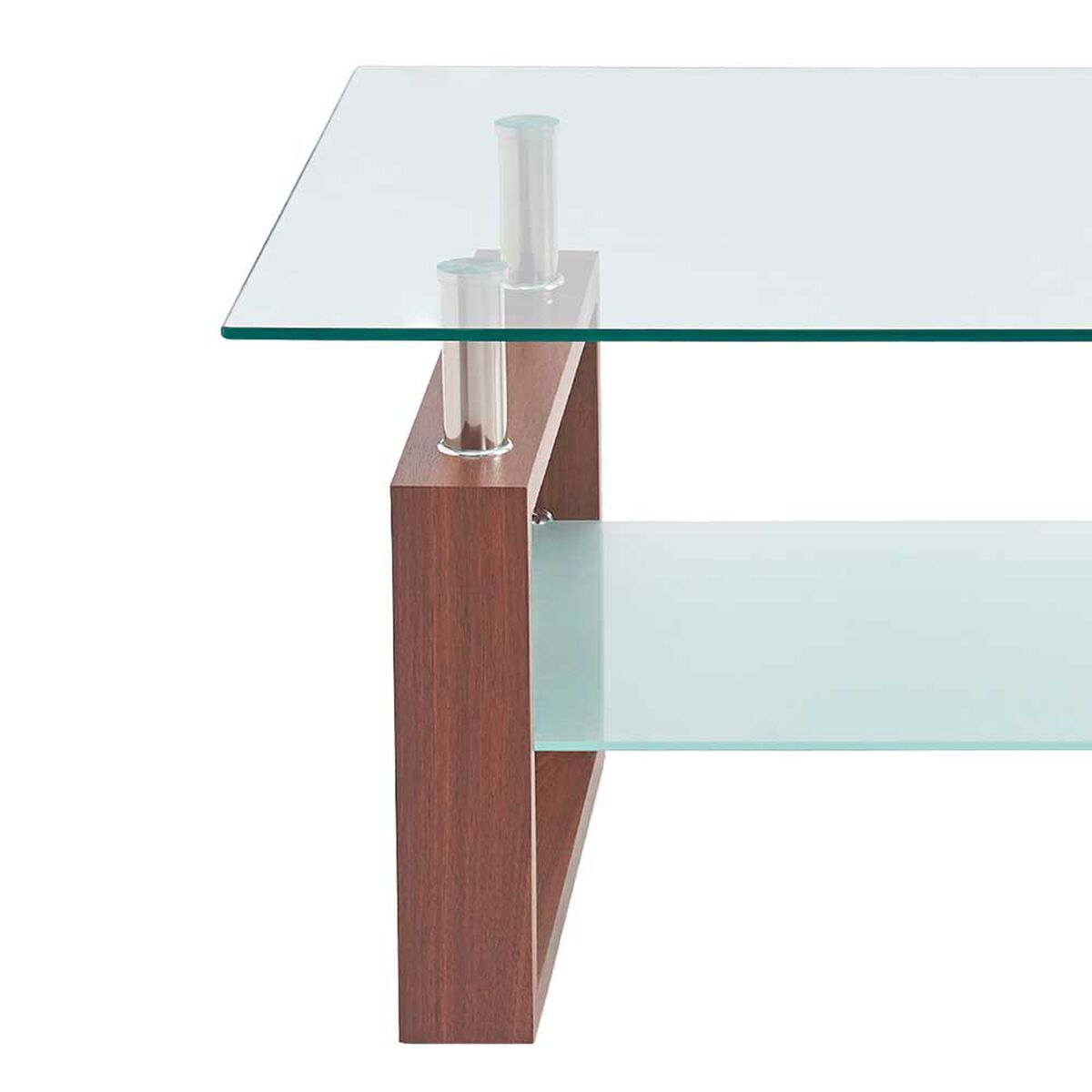 Mesa de Centro Home Mobili Cubic Caf&eacute;