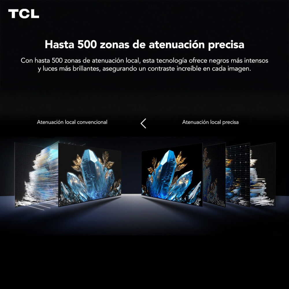 Smart TV Mini LED 75" TCL 4K UHD Google TV 75C6K, foto 4