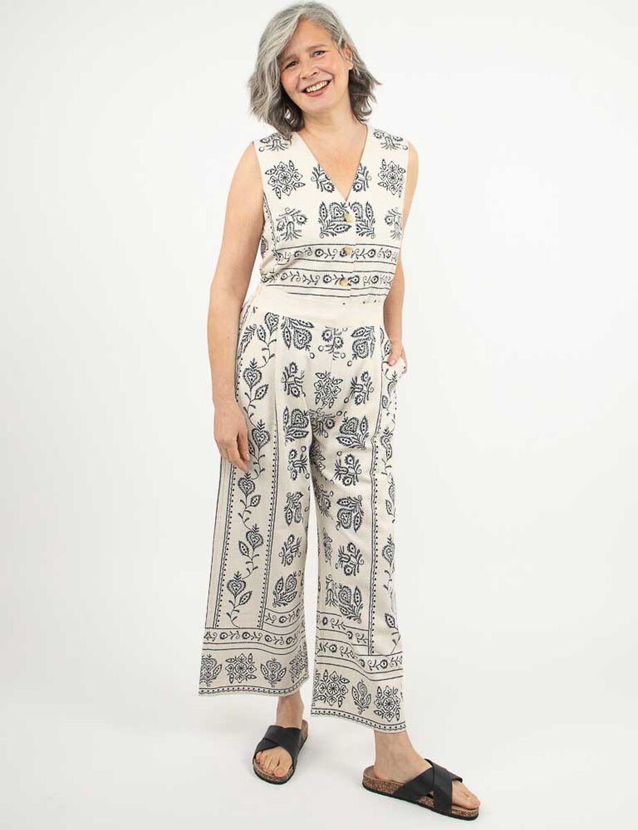 Pantalón Estampado Mujer Portman Club