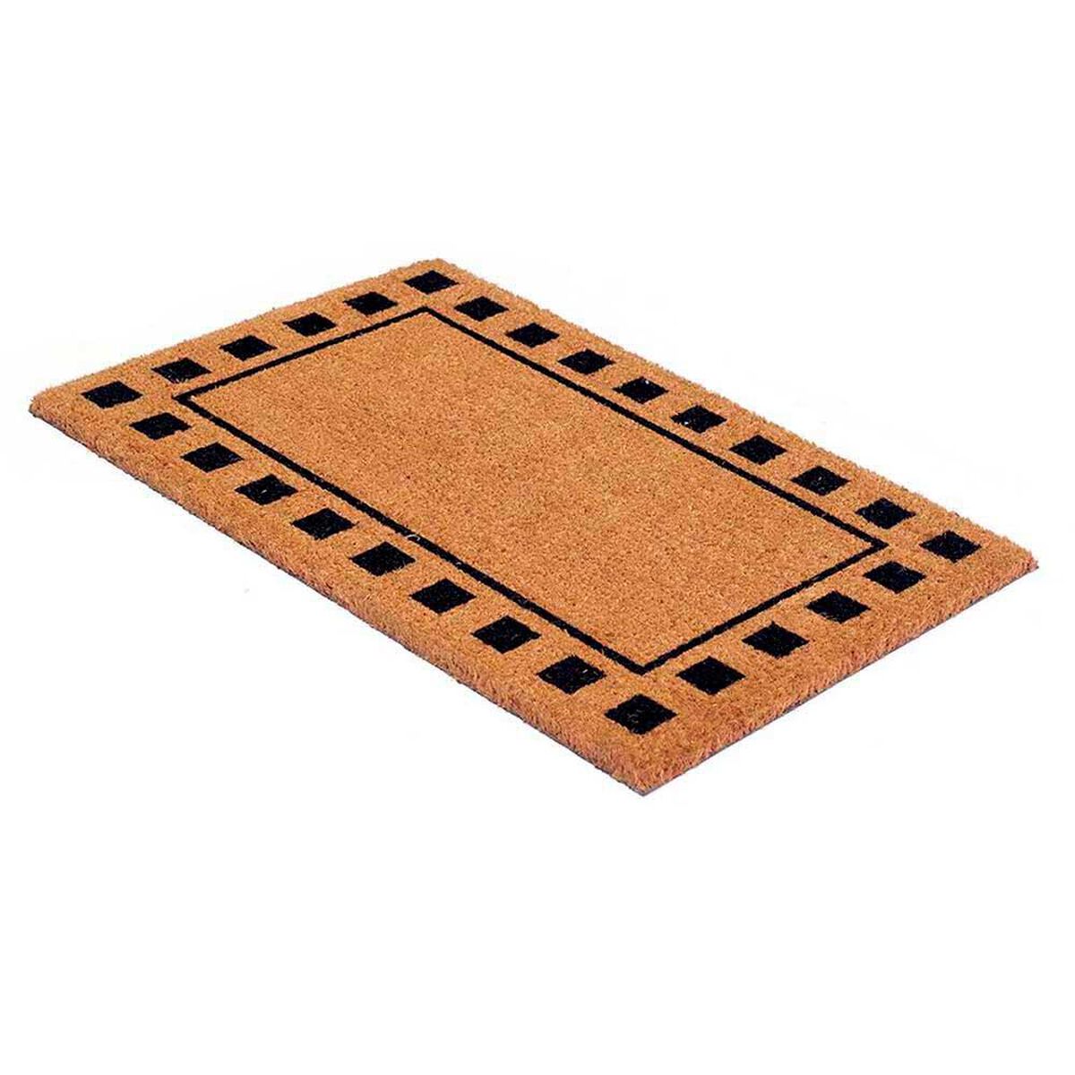 Limpiapi&eacute;s Idetex Coco Squares 60 x 120 cm Caf&eacute;