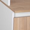 Mueble de Cocina CIC Niza 1 Cajón 7 Puertas Blanco Alpino