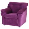 Sillón Muebles America Santa Fe 1 Cuerpo Lila