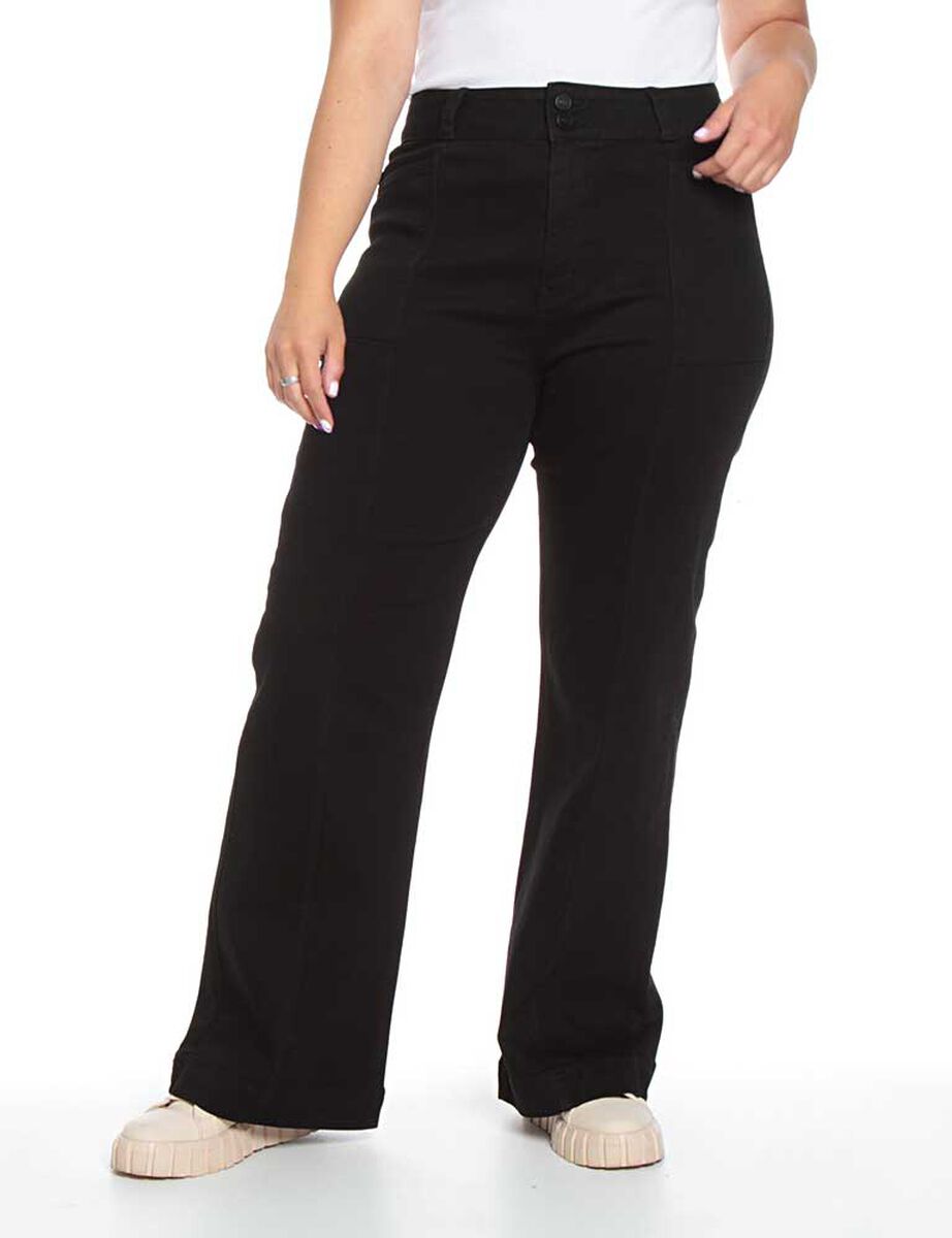 Jeans Palazzo Mujer Wados