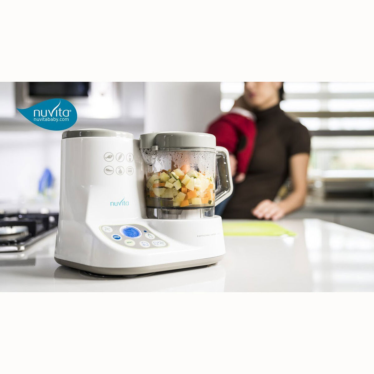 Procesador de Alimentos Nuvita Pappasana Vapor 6