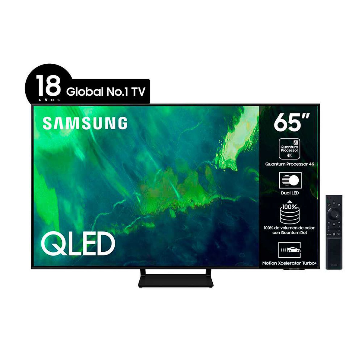 QLED 65” Samsung Q70A Smart TV 4K UHD