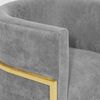 Poltrona Innovamuebles Louvre 1 Cuerpo Dorada Gris