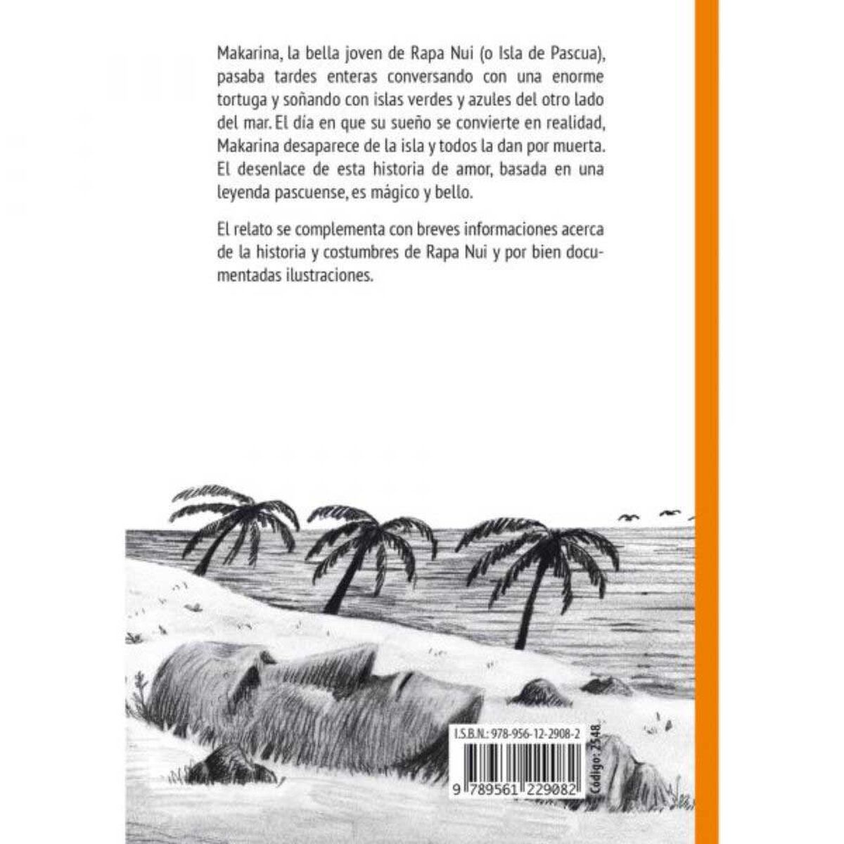 Libro Makarina, Bella de Rapa Nui Jacqueline Balcells; Ana María Güiraldes Zig-Zag