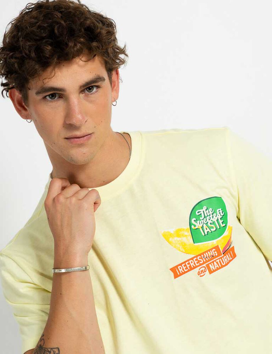 Polera Manga Corta Hombre Icono