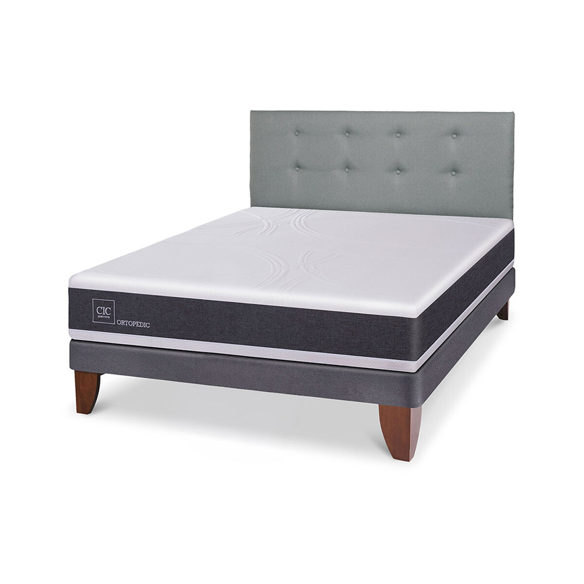 Cama Europea CIC 2 Plazas Ortopedic