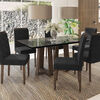 Juego de Comedor Jdo & Design Caroline 6 Sillas Castaño Oscuro 