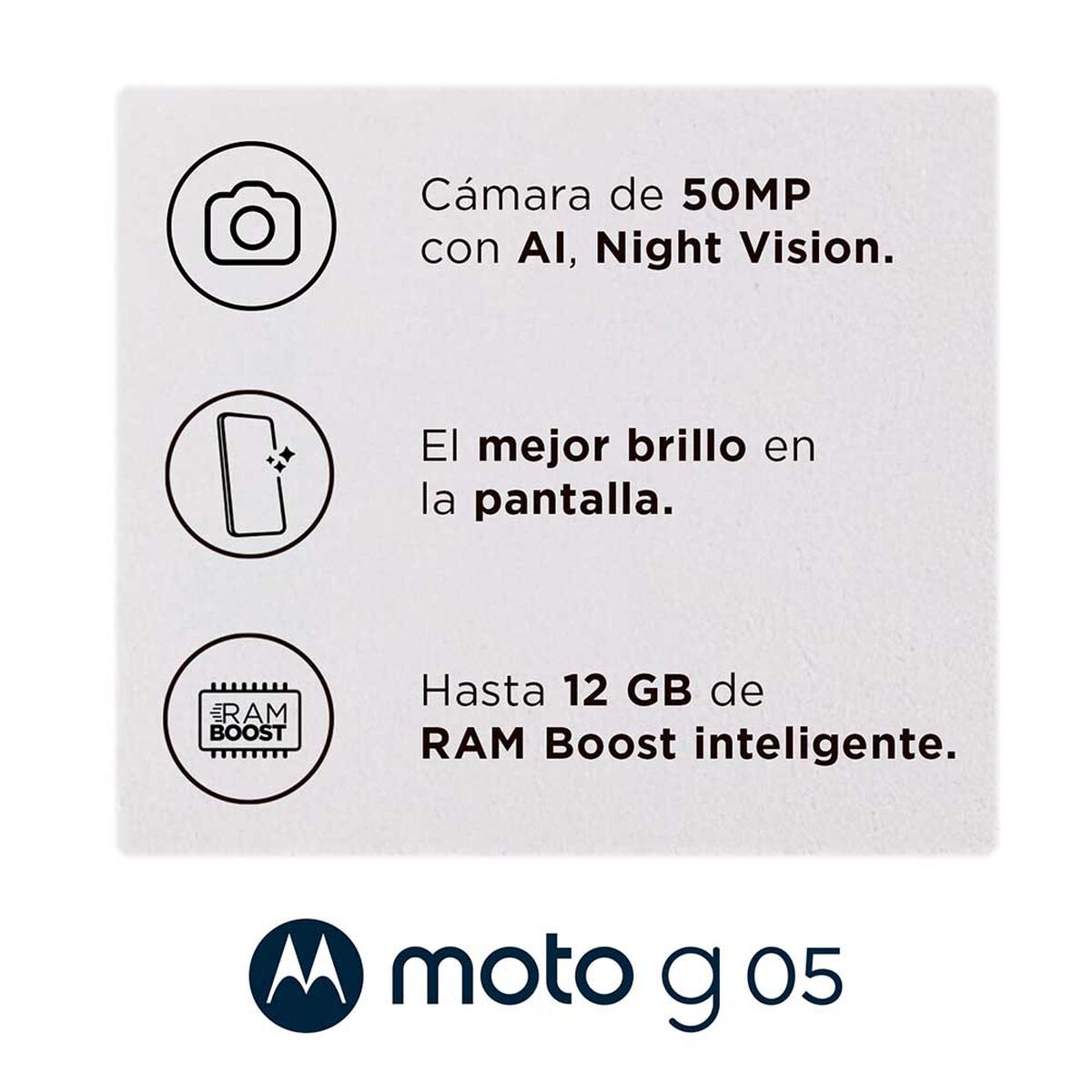 Celular Motorola Moto G05 64GB 6,67" Rojo Liberado