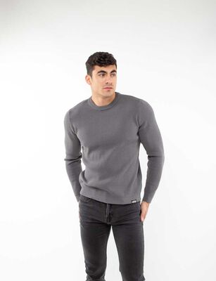 Imagen 1 del producto Sweater Algodón Hombre Icono Gris-M