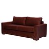Sofá Latam Home Livorno 3 Cuerpos Chocolate