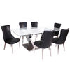 Juego Comedor Milan 8 Sillas Vidrio