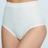 Calzón Cuadro Maxi Mujer Intime BLANCO, BEIGE, NEGRO