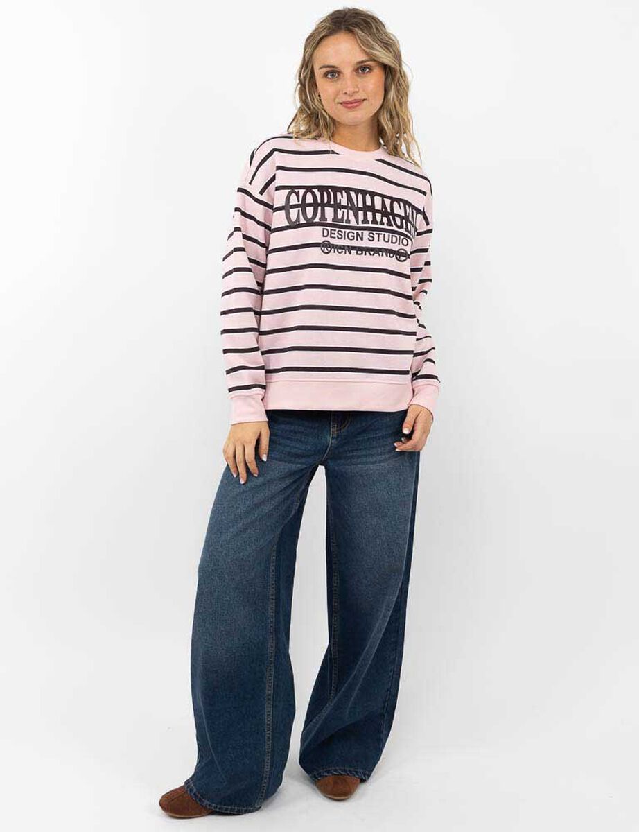 Poler&oacute;n Con Estampado Mujer Icono