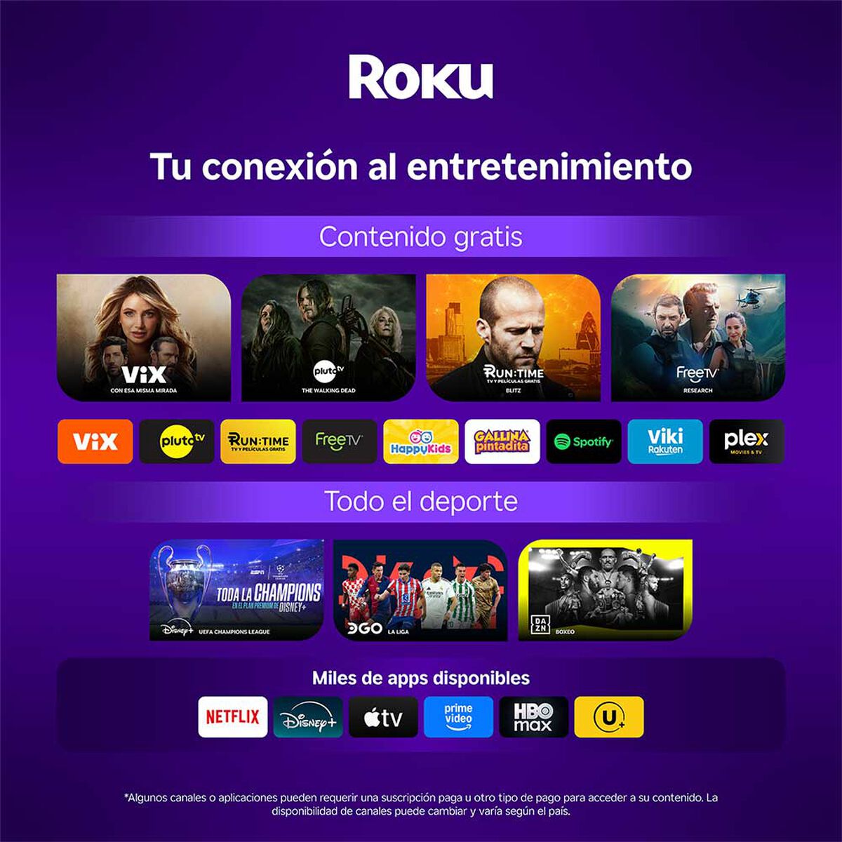 Reproductor Streaming Roku Express 4K