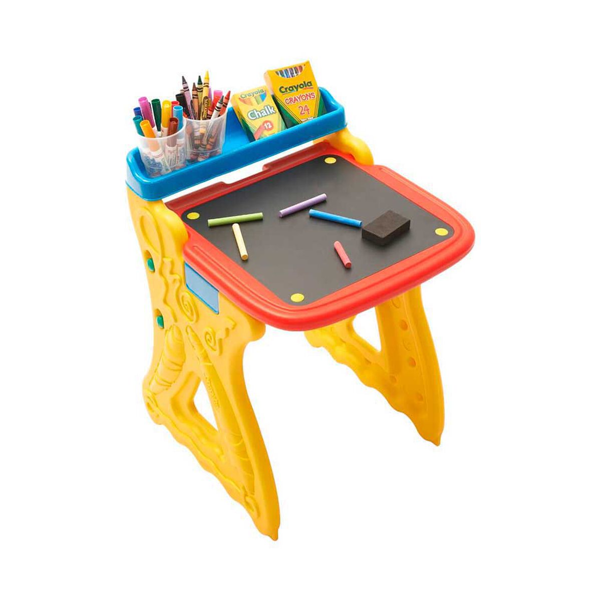 Mesa De Pintura Y Arte Para Niños 36X33X70 Cms Crayola