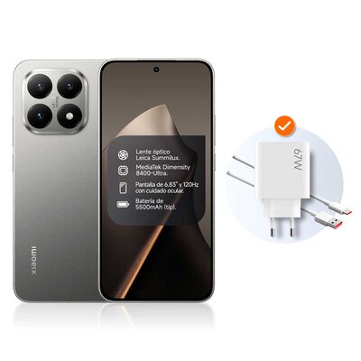 Celular Xiaomi Gris 15T 512Gb 6.83"
