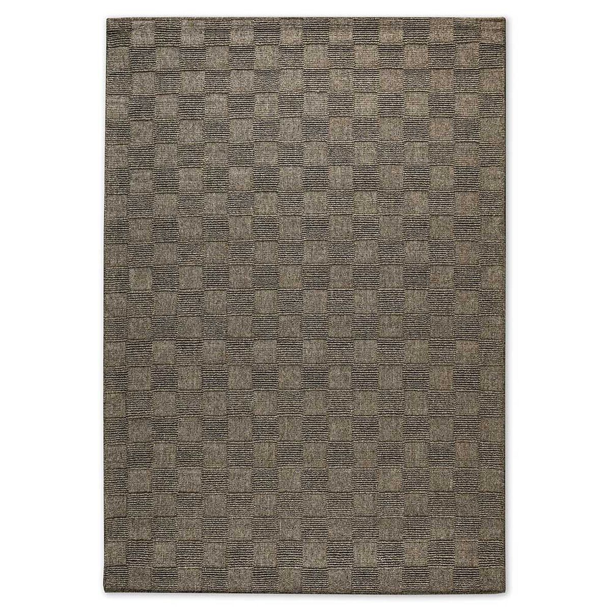 Alfombra Elements & Co Square Lana Gris 160x230 cm