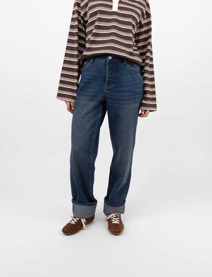 Imagen 1 del producto Jeans Mujer Icono Indigo, Lila