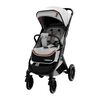 Coche de Paseo con Cubre Pies LuBabycas Gris