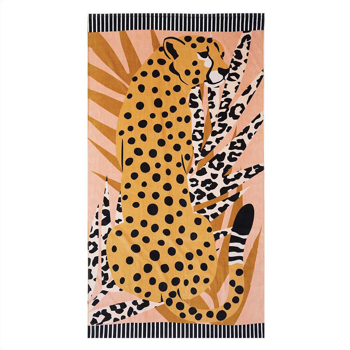 Toalla de Playa Velour Casanova Savana 100 x 180 cm