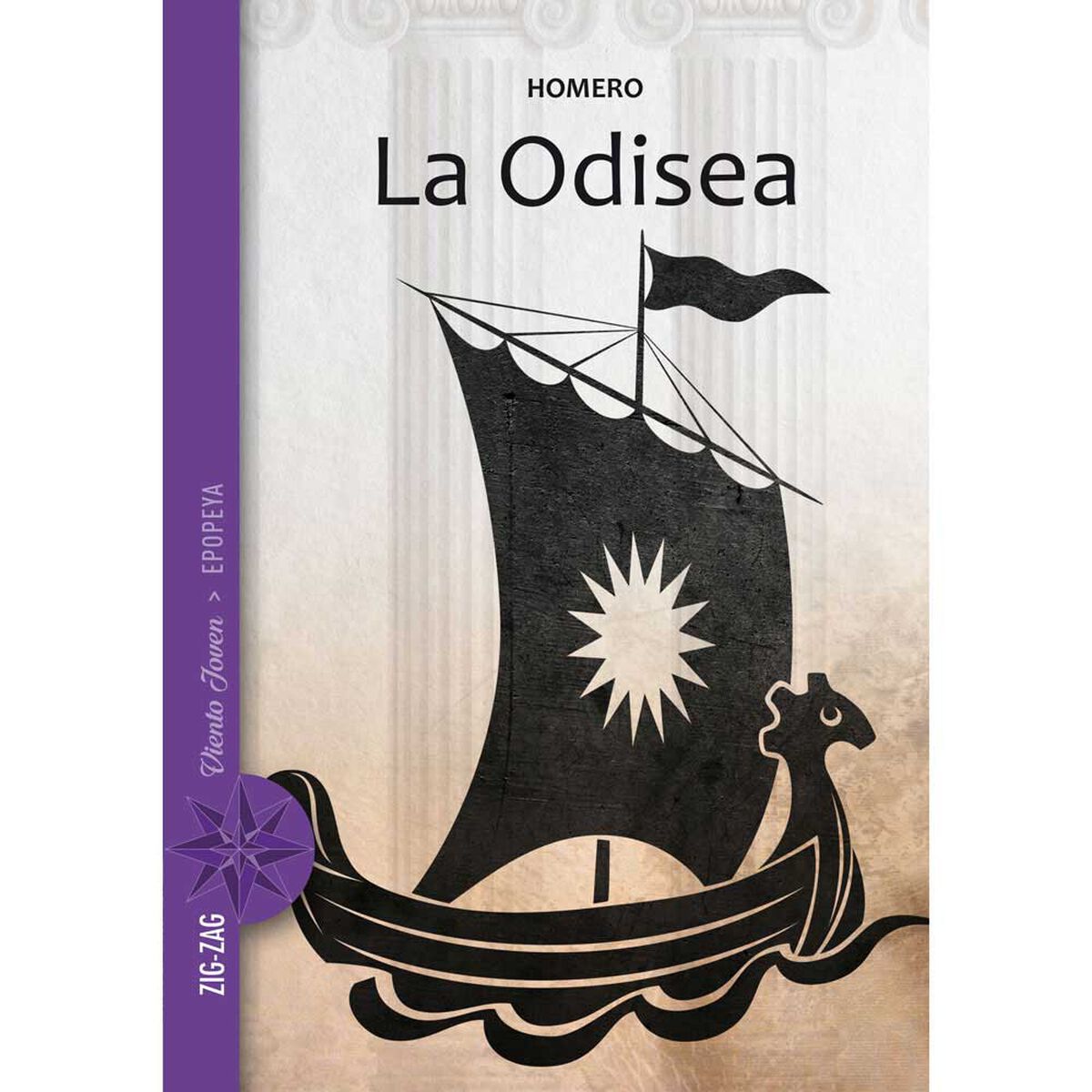Libro La Odisea Homero Editorial Zig-Zag