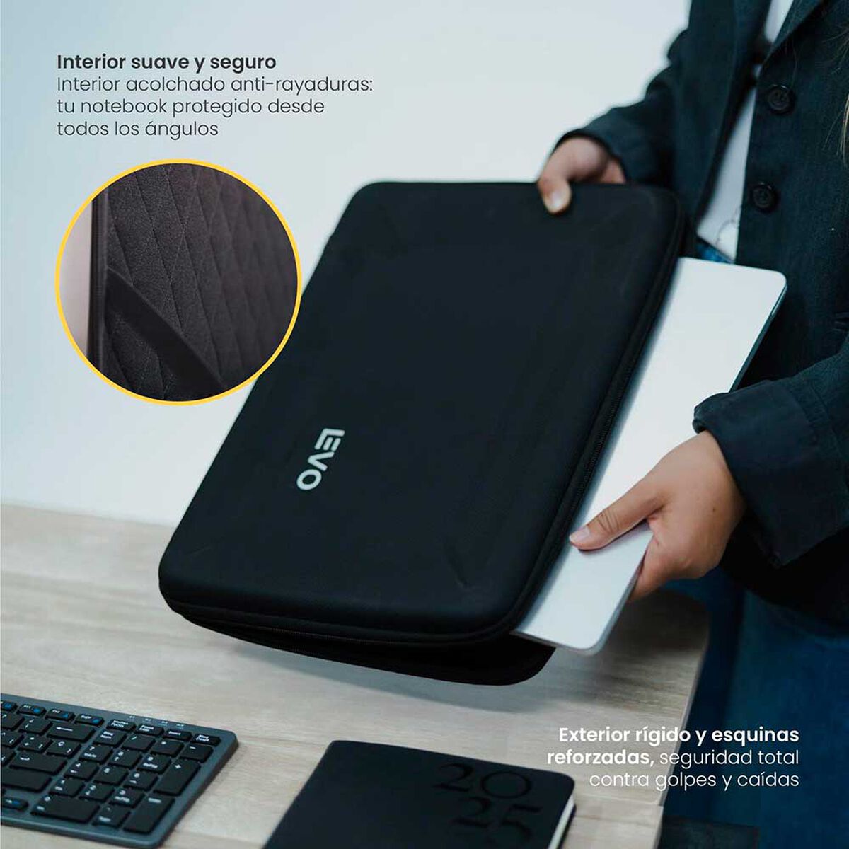 Funda Notebook LEVO HardShell 15-16”