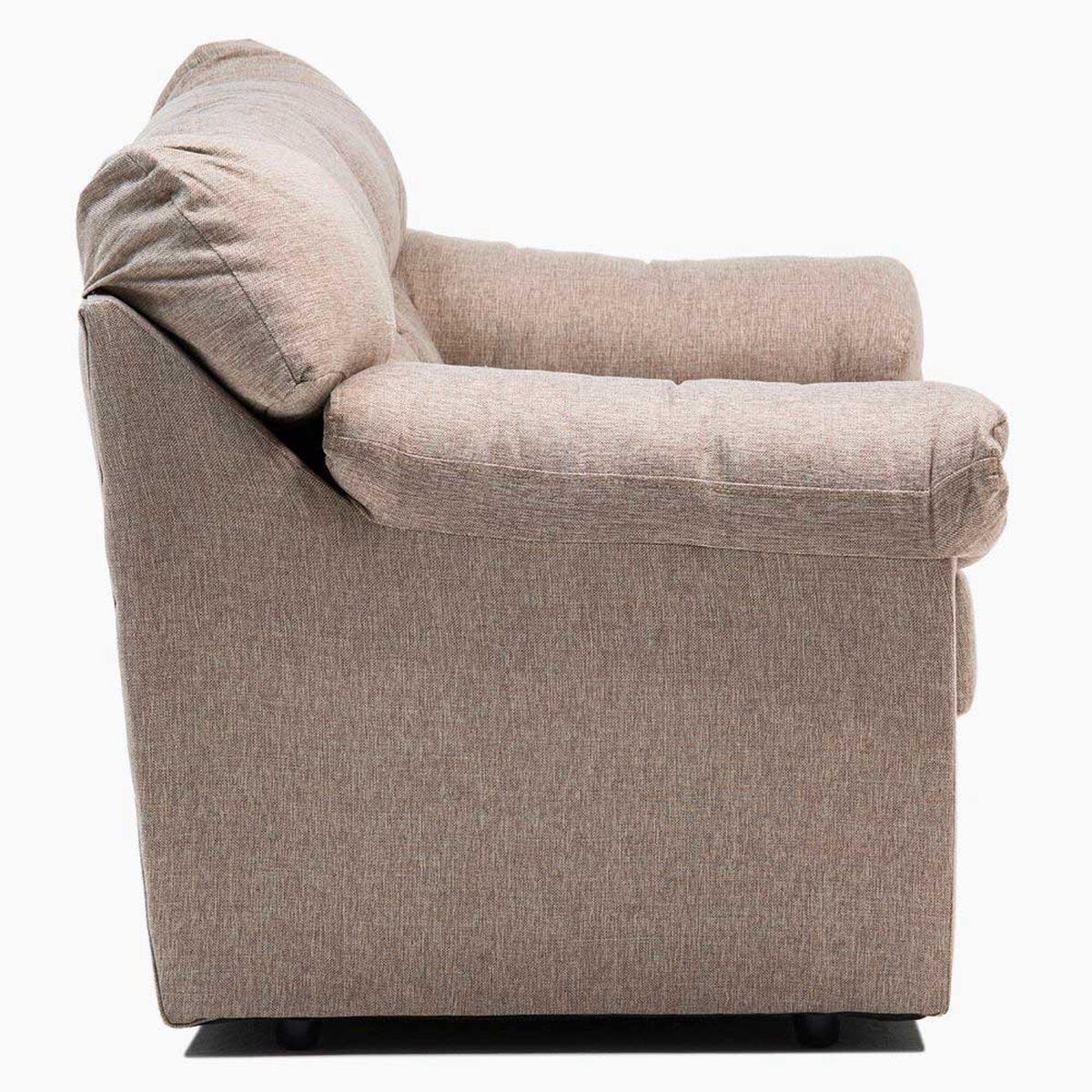 Sof&aacute; Cabsur Zeus 3 Cuerpos Tela Beige