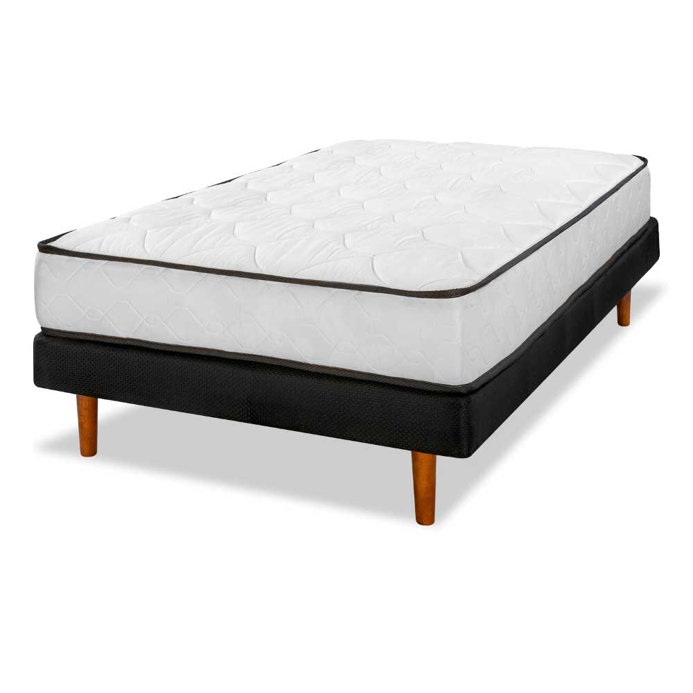 Cama Europea Flex 1 Plaza New Simple