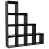Combo Arrimo + Panel TV 55" + Biblioteca Escalera Tuhome Beijing Wengue