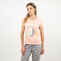Pijama Conjunto Mujer Icono Coral, Lila