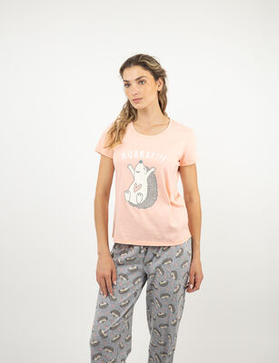 Imagen 1 del producto Pijama Conjunto Mujer Icono Coral, Lila