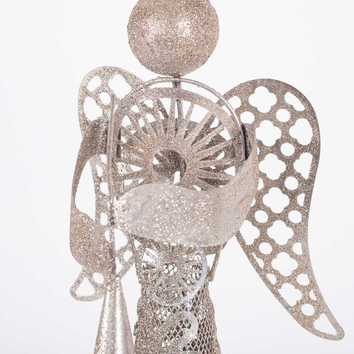 Adorno Navideño Angel Casanova Dorado 50 cm