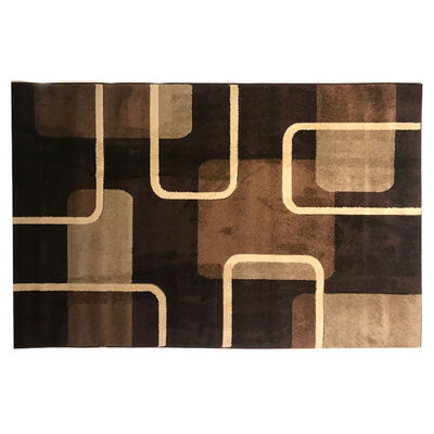 Alfombra Idetex Carved Café 133 x 180 cm