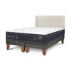 Cama Europea CIC Base Dividida 2 Plazas Grand Premium + Respaldo Milan Alpino