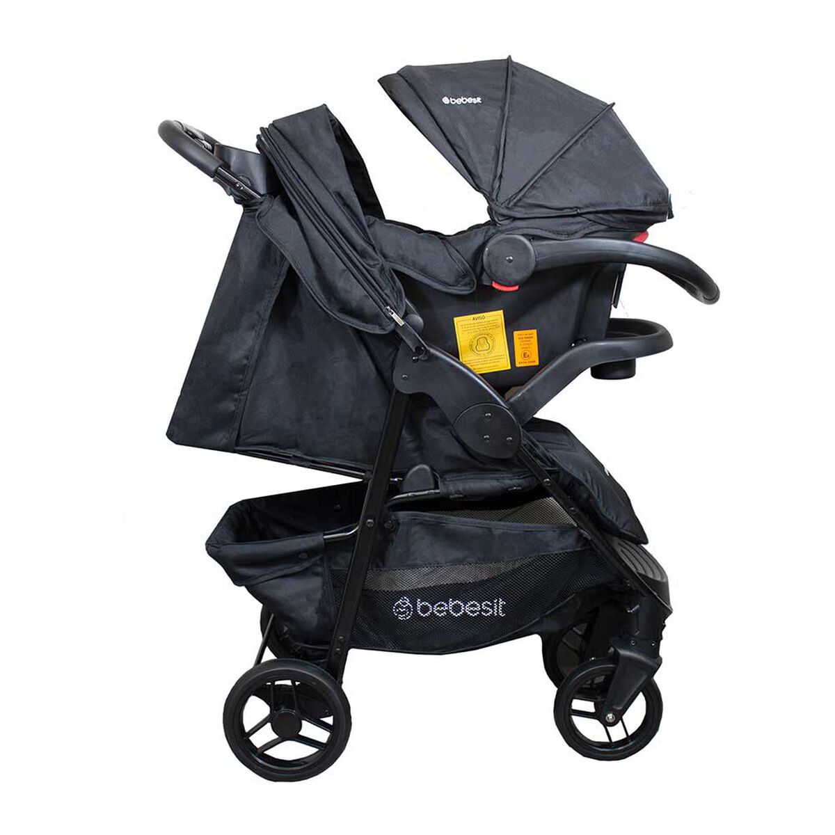 Coche Travel Sienna Negro Bebesit