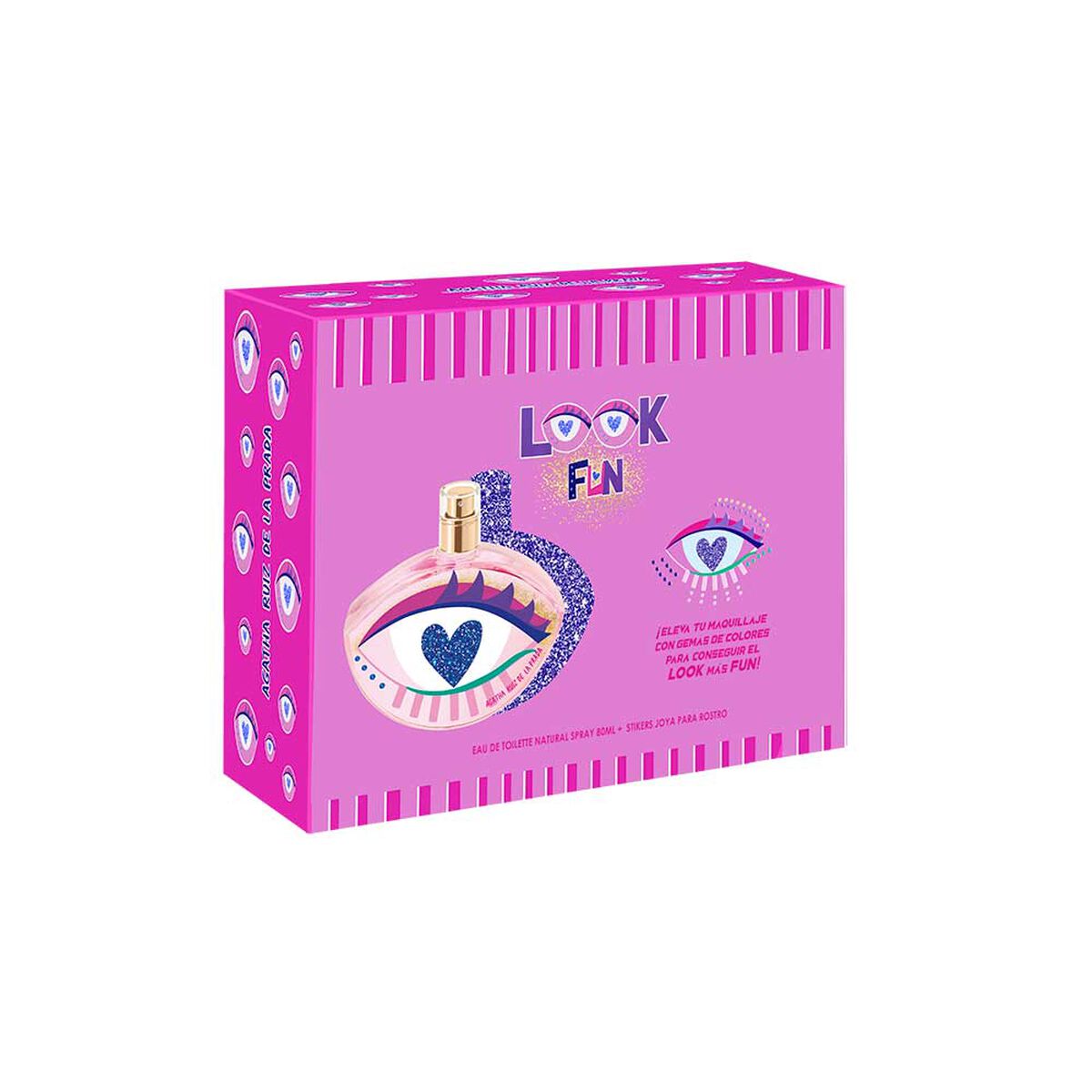 Set Perfume Agatha Ruiz de la Prada Mujer Look Fun EDT 80 ml + Complemento