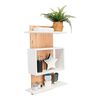 Mueble Organizador Baño Tuhome Massana Duna y Blanco 