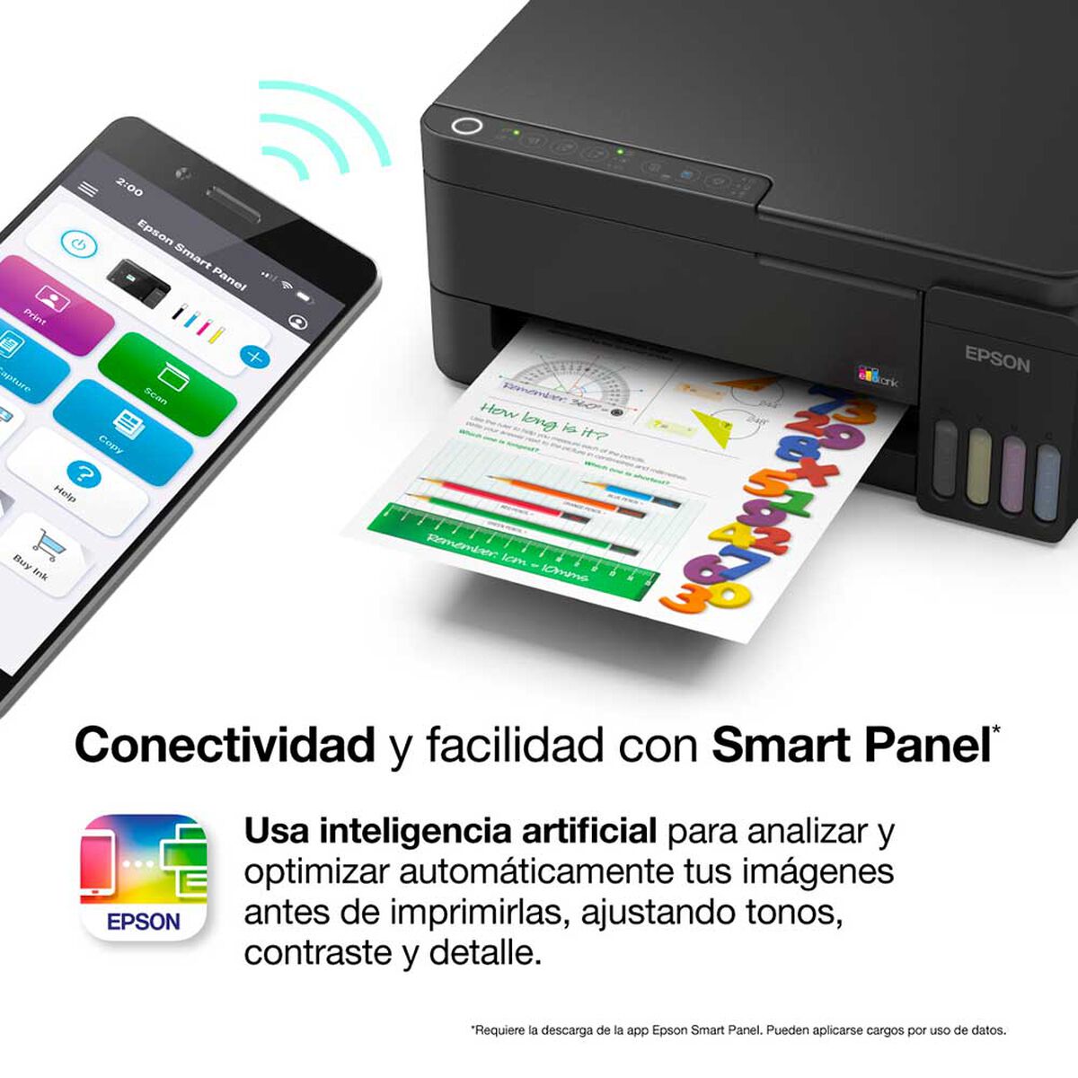 Multifuncional  Epson Ecotank L3350