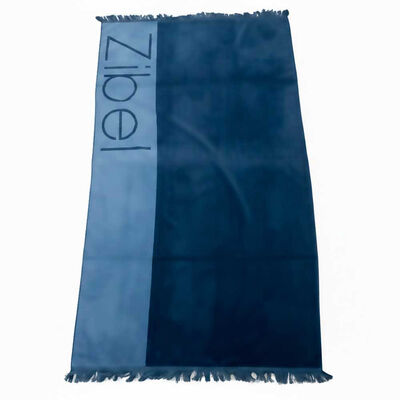 Toalla de Playa Jacquard Zibel Azul