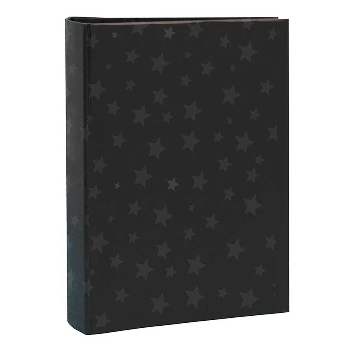Álbum para Fotos Vinílico Vgo Hojas Negras Papel Estrella 200 Fotos Negro