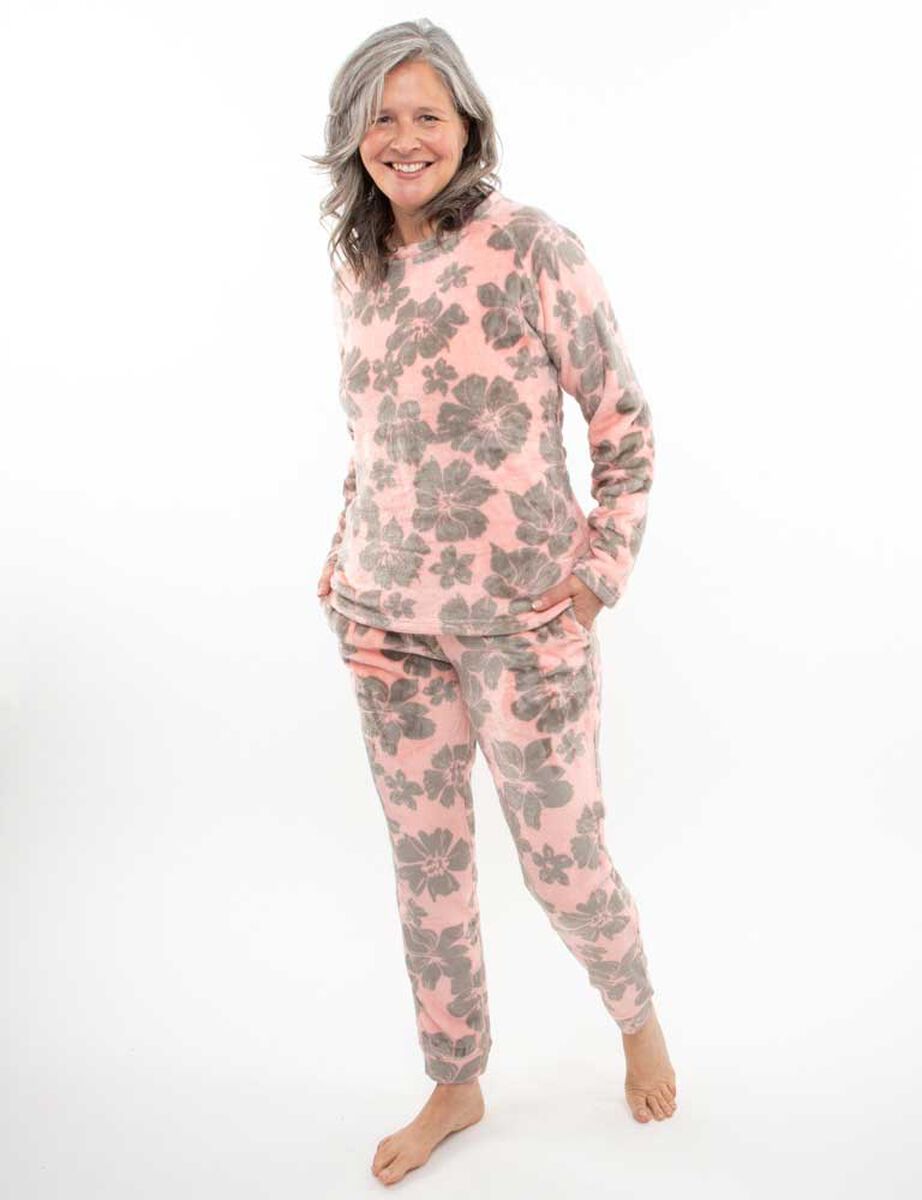 Pijama Polar Mujer Portman Club