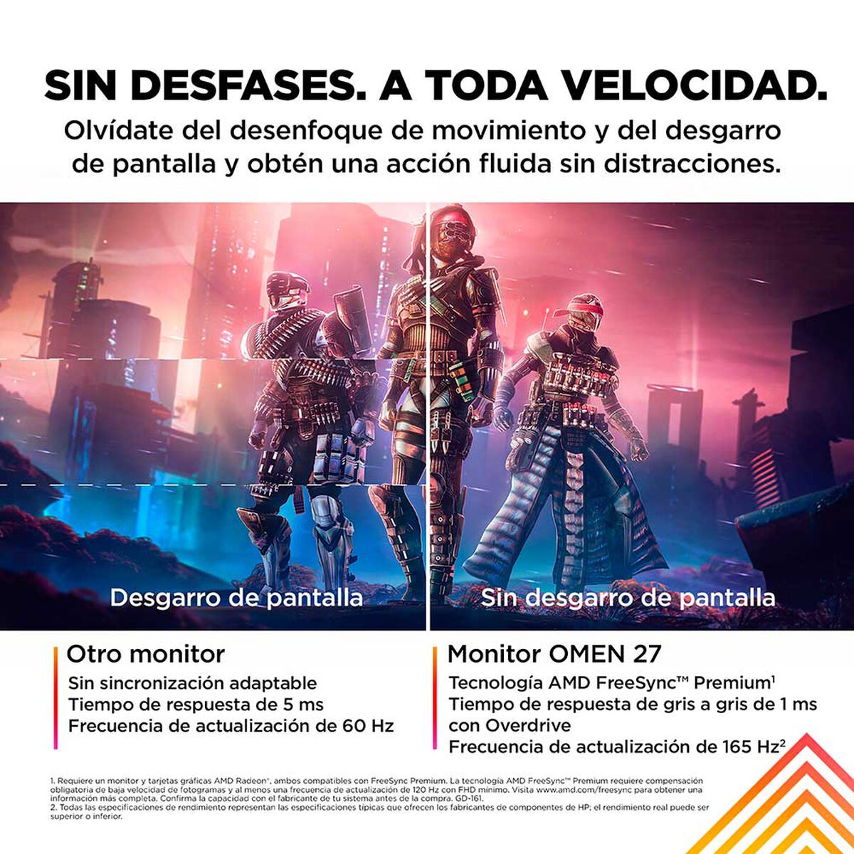 Monitor Gamer HP 780F9AA 27" 1920 x 1080 (FHD)