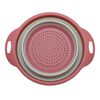 Colador Silicona Brando Plegable Circular Rosa